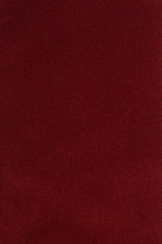 4 Outdoor Plush Velvet Burgundy