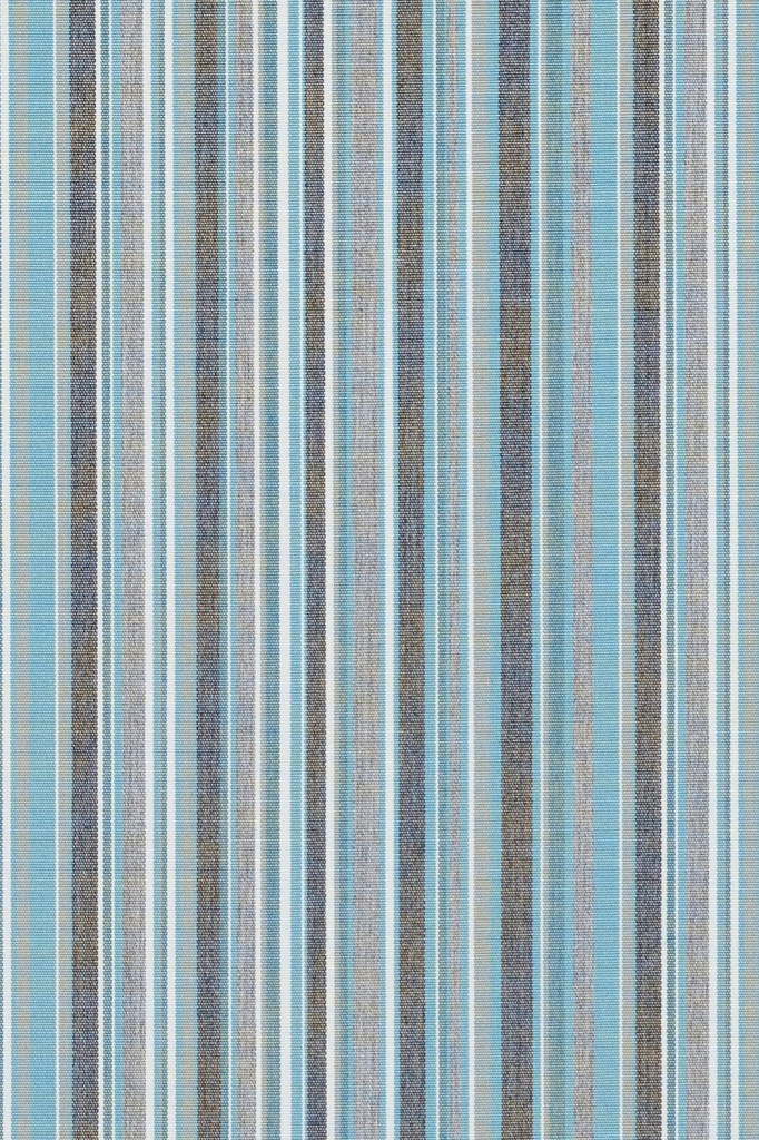 Sunbrella Furniture Stripes Stripes Porto Blue Chine