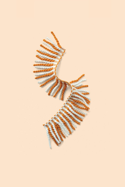 Tassel Fringe Duo Cantaloupe